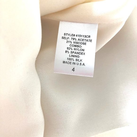 New Adam Lippes Strapless Crepe Bustier Top in Ivory - Picture 12 of 12